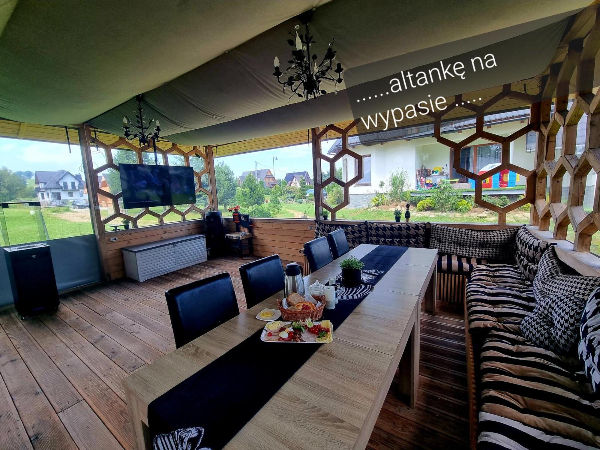 Krysztalowy Dworek Szaflary Exteriör bild